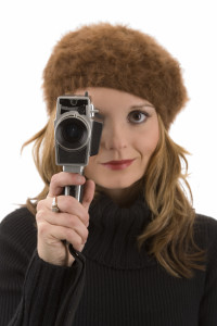 Woman with camera - LST